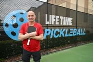 Andre Agassi Hosts Life Time's First Pickleball Open Play Day In Las Vegas - Source: Getty